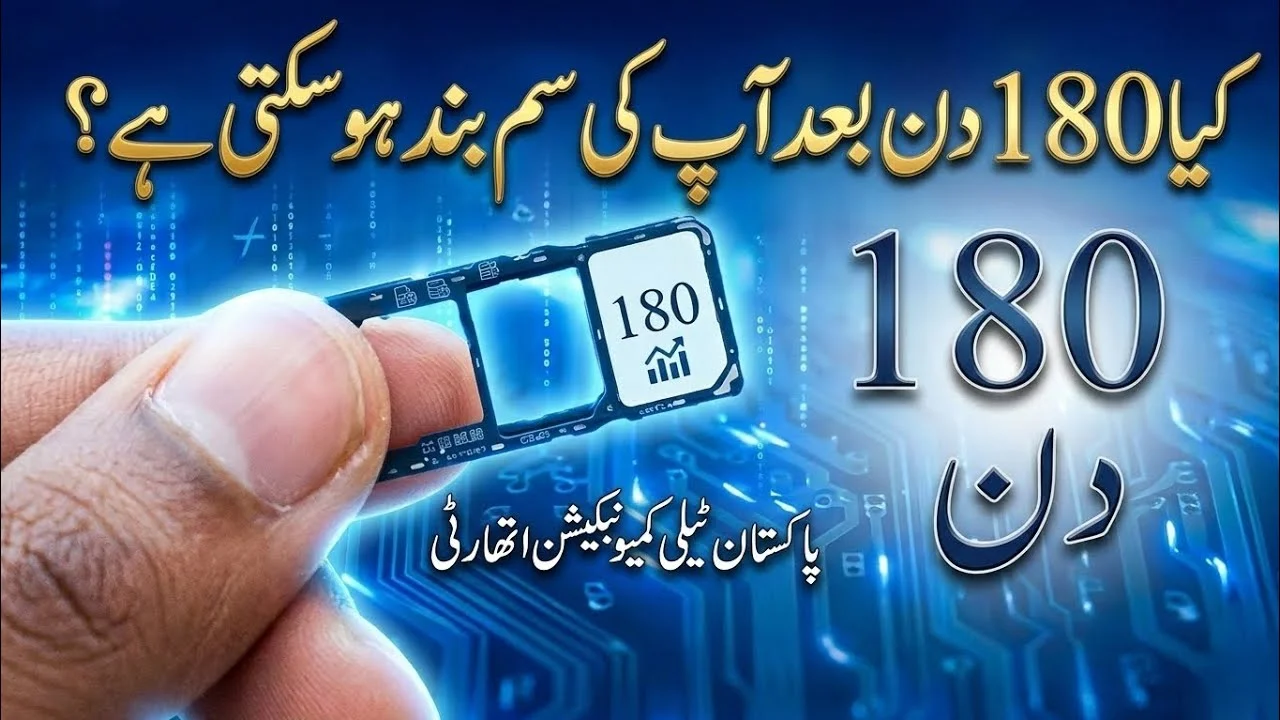 SIM 180-Day Inactivity Rule Pakistan 2026 — What Happens to Your Number